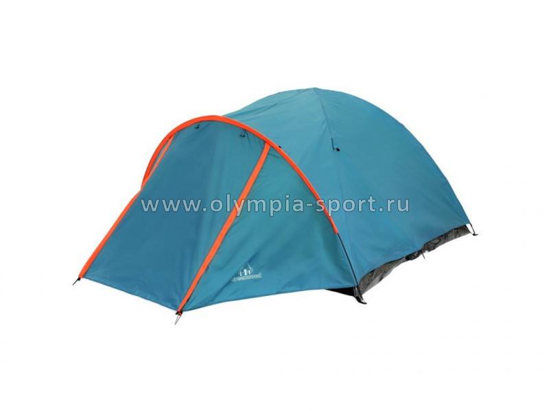 Палатка Greenwood Target 3 синий/оранжевый