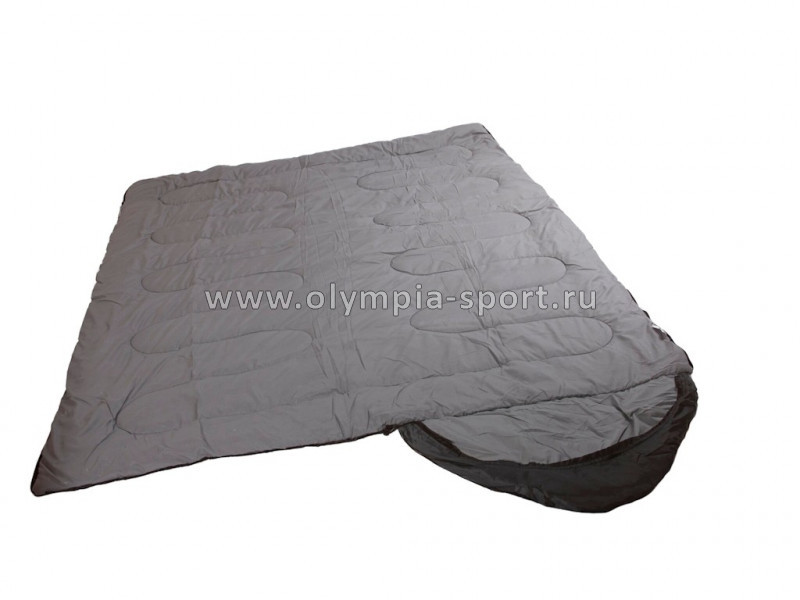 Спальный мешок CAMPER L-zip от -6 C (одеяло с подголовником 195+35х85см)