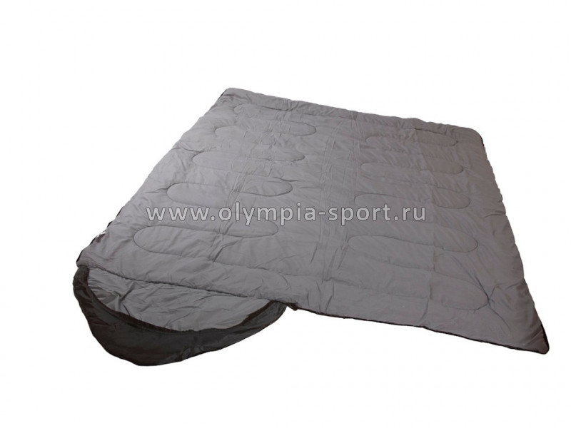 Спальный мешок CAMPER R-zip от -6 C (одеяло с подголовником 195+35х85см)