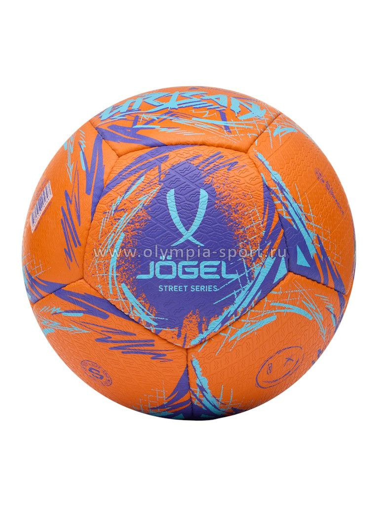 Мяч футбольный Jögel Urban №5, оранжевый (BC25)