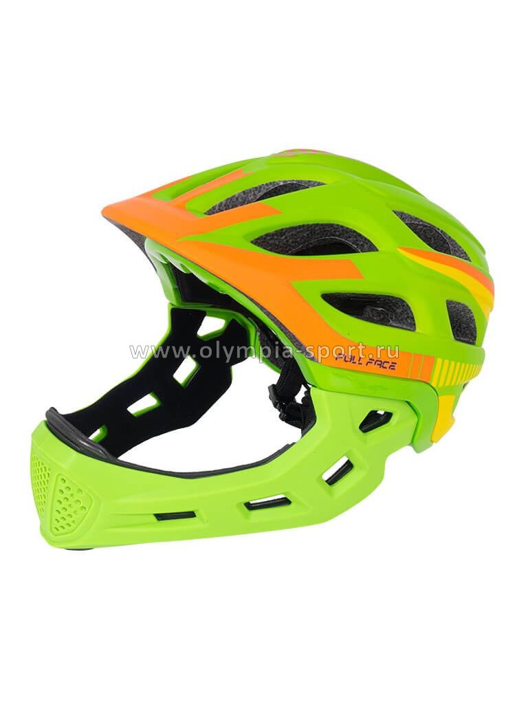 Шлем защитный TT FullFace 1.0 зеленый M (44-51см)