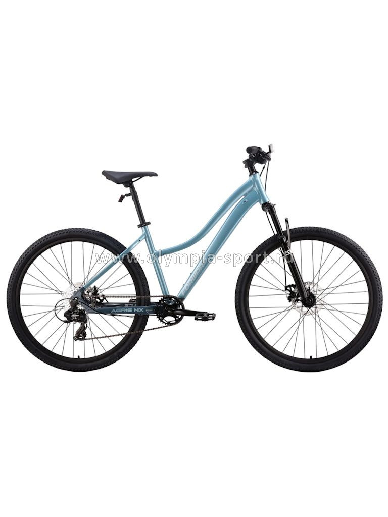 Велосипед Forward AGRIS NX (27.5" 8ск рост 16.5") черный мат.