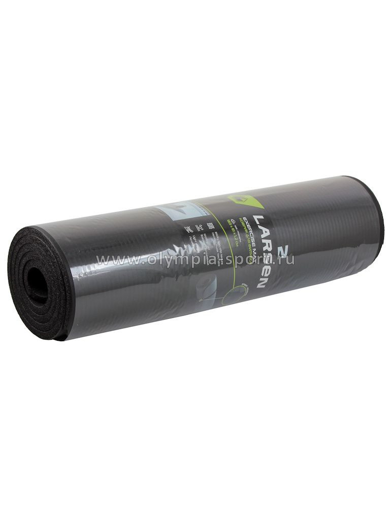 Коврик для фитнеса и йоги Larsen NBR ECE 069 р183х60х1,5см